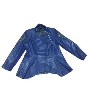 G.I.L.I. Got To Love It Leather Jacket Womens